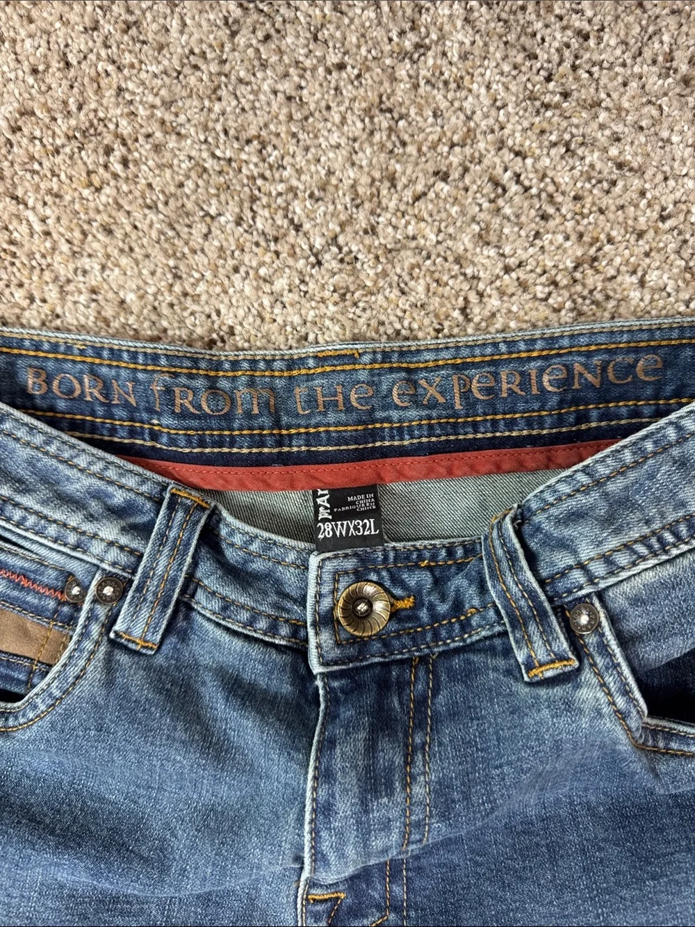 Prana Classic Straight-Leg Jeans in Blue